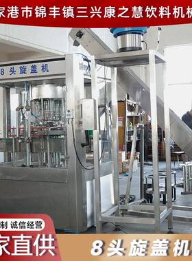 厂家供应全自动旋盖机连续锁盖封盖机可定做盖拧盖机理盖机
