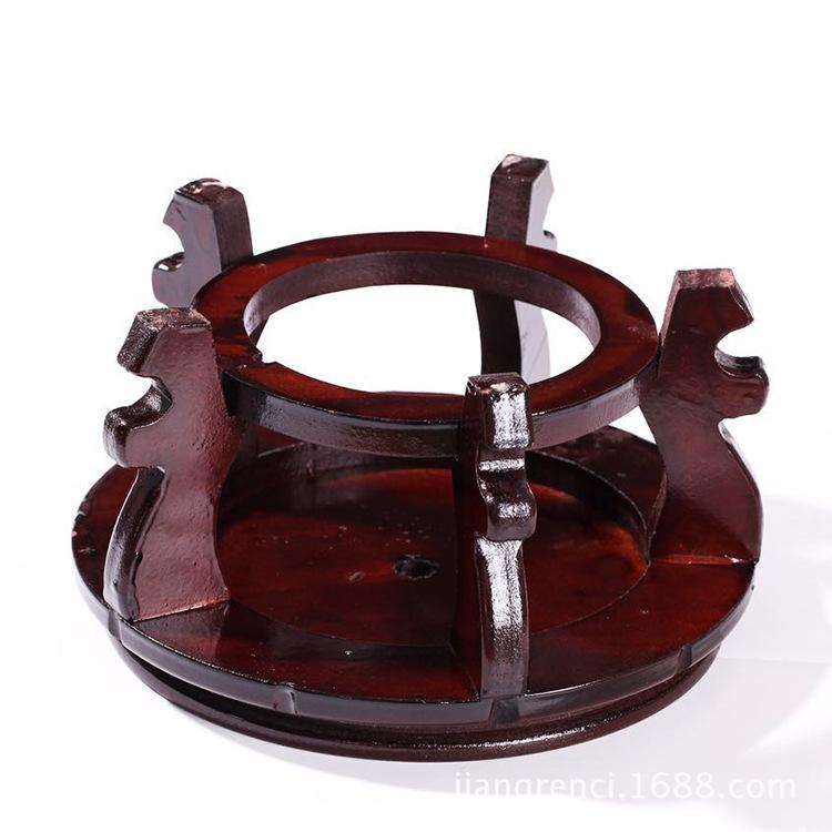 工艺品花盆托盘底座佛像鱼缸根雕