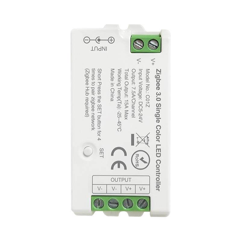 Zigbee 3.0 单色 色温 RGB RGBW RGBCCT LED灯带控制器 5-24V