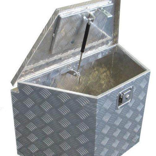 江苏厂家生产铝合金五条筋花纹板货车长抽屉铝合金推拉工具箱