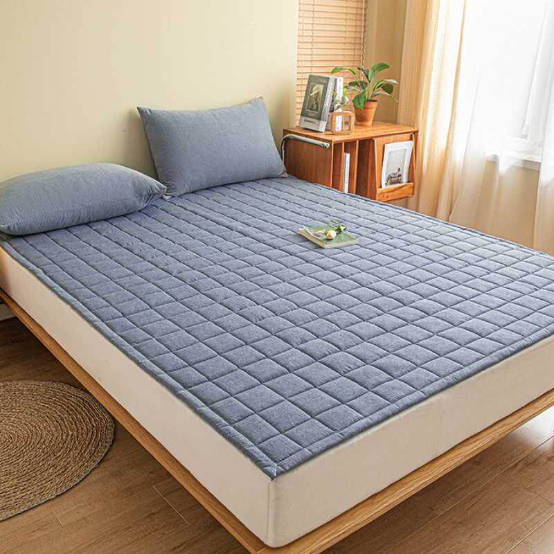 2025薄款水洗棉棉花床垫床褥床榻榻米租房床褥子学生宿舍垫被铺底
