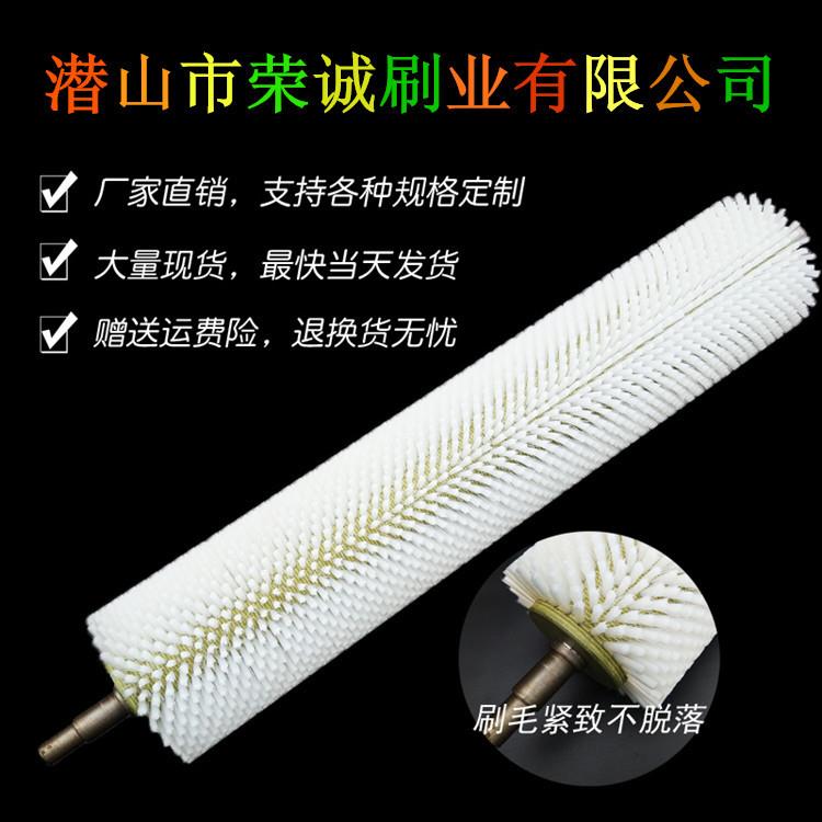 毛刷辊直供制作各种工业机械果蔬清洗机尼龙耐研磨清洁