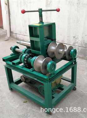 小型电动弯管机 滚动式大棚骨架弯弧机 多功能圆管方管立式弯管机