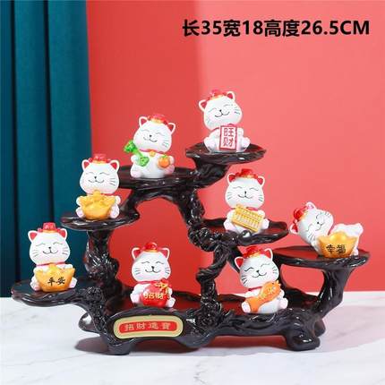 收银台前台门店开店店面实用送礼物朋友摆件开张开业礼品装饰公司