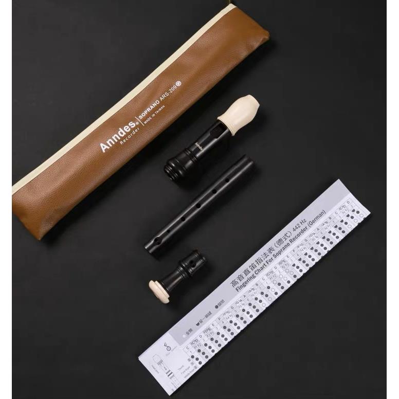 高档正品邮Anends高音8竖孔笛A包RS209B英式巴洛克式德式209G学生