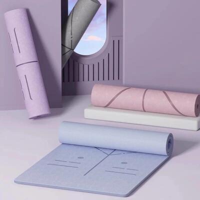 Women Yoga Mat Non Slip Eco Friendly Fitness Exercise Mat Pi