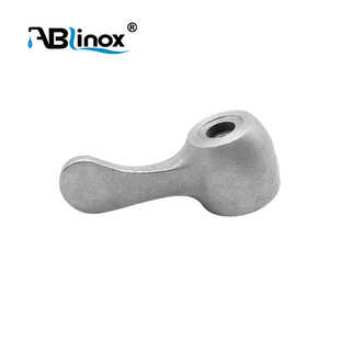 金属把手快配件304手柄铸造精密cnc溶胶手把不锈钢硅开龙头开关