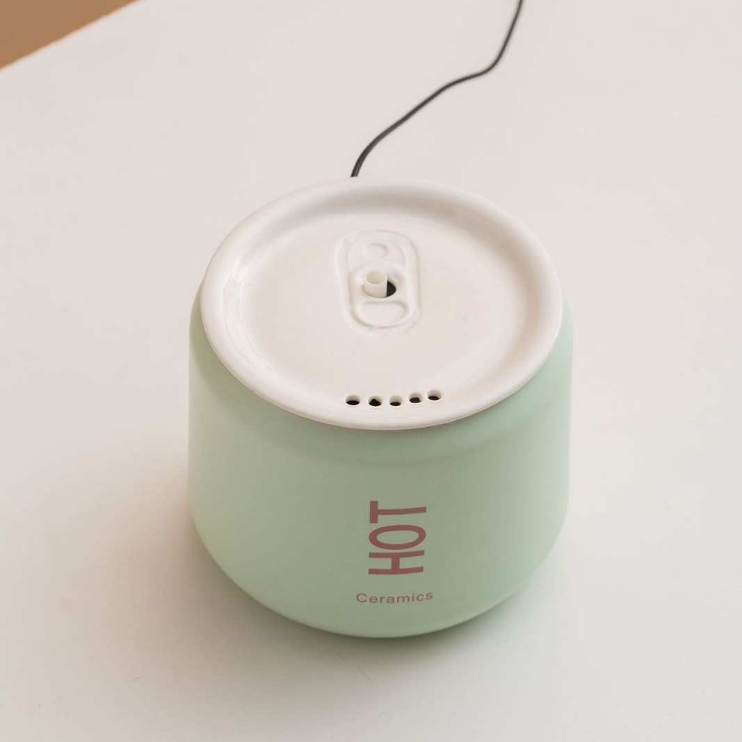 有线智能饮水机水器饮插猫咪活水水器防喂烧自动干宠物陶瓷电可乐