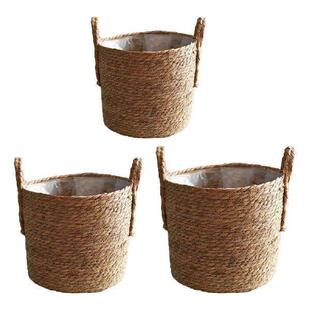 Flower Basket Plant Pot Planter Container Bin Decorative