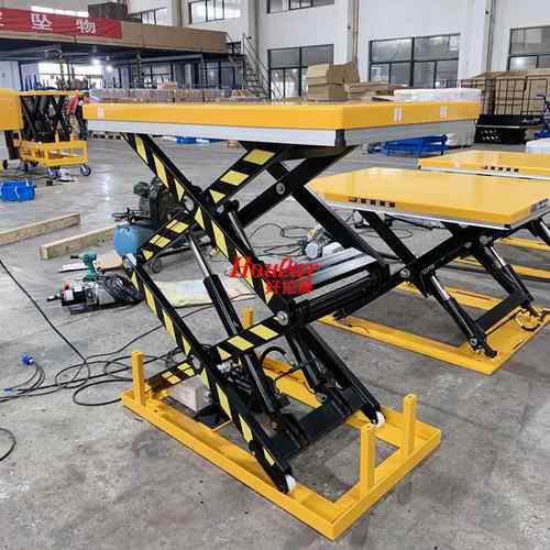 可非标制HD100电动0升降平台固定式双叉作升降机液HD1000（压双剪