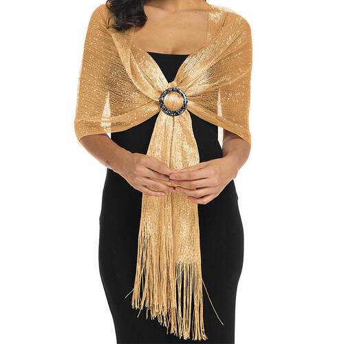 solid-colored fringed long scarf for ladies is fashionable