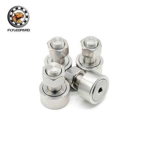 直供440不锈钢凸轮轴承从动器CFS6V螺栓滚轮滚针轴承12*21.5*M6