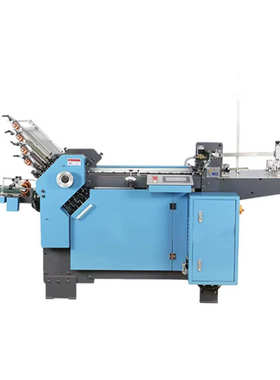 480型加长版【6梭+0刀】自动折页机数码压痕折页一体化高速折纸机