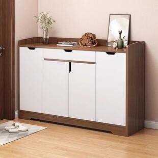 桦崟楼道外小鞋柜家用门口入户门新款2024爆款阳台玄关柜收纳储物鞋架摆件饰品床笠拉车