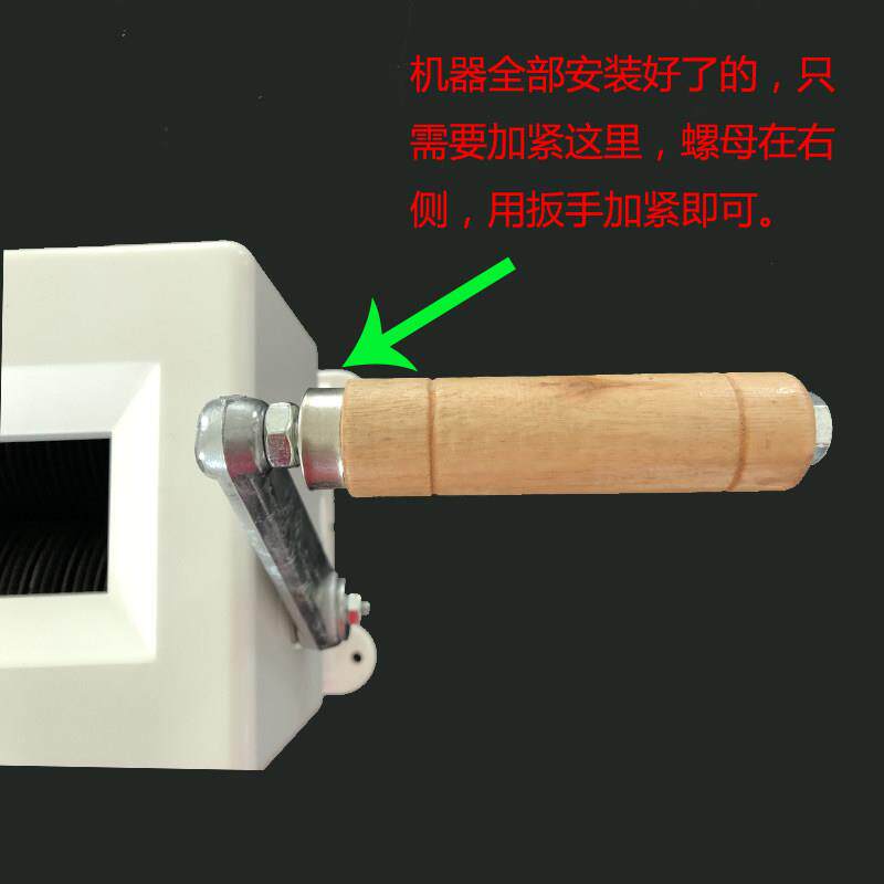 商用手动不锈钢刀片手摇切肉机切肉片机 熟食卤菜 家用鸡肉切片机
