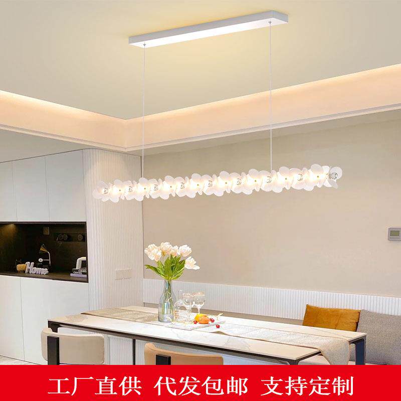 中山灯具厂直销大单价格从优创意个性蜡烛水晶花朵型简约现代