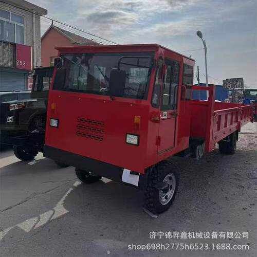 拉毛竹的四驱爬山王小型家用载货车 助力方向四不像农用运输车