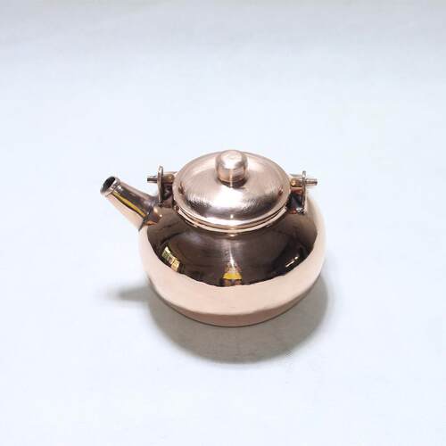 纯紫铜加厚茶壶1L纯铜电磁炉加热沏茶壶工艺壶纯手工茶具现货