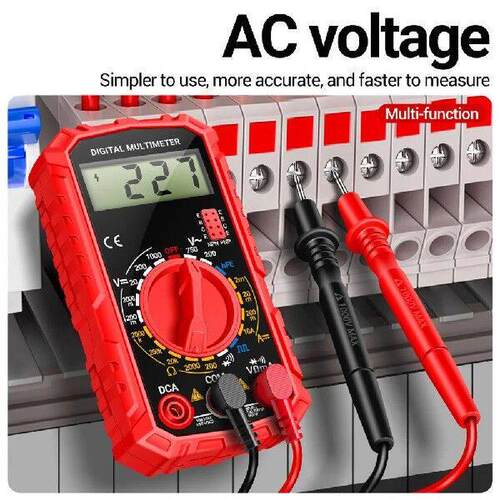 Mini Digital Diode Triode Resistance Multimeter 1999 Count