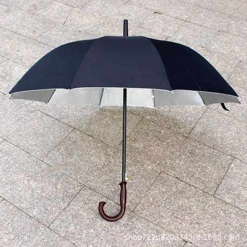 新款直销10骨长柄遮阳雨伞定广告伞礼品伞印字logo伞晴雨两用2寸