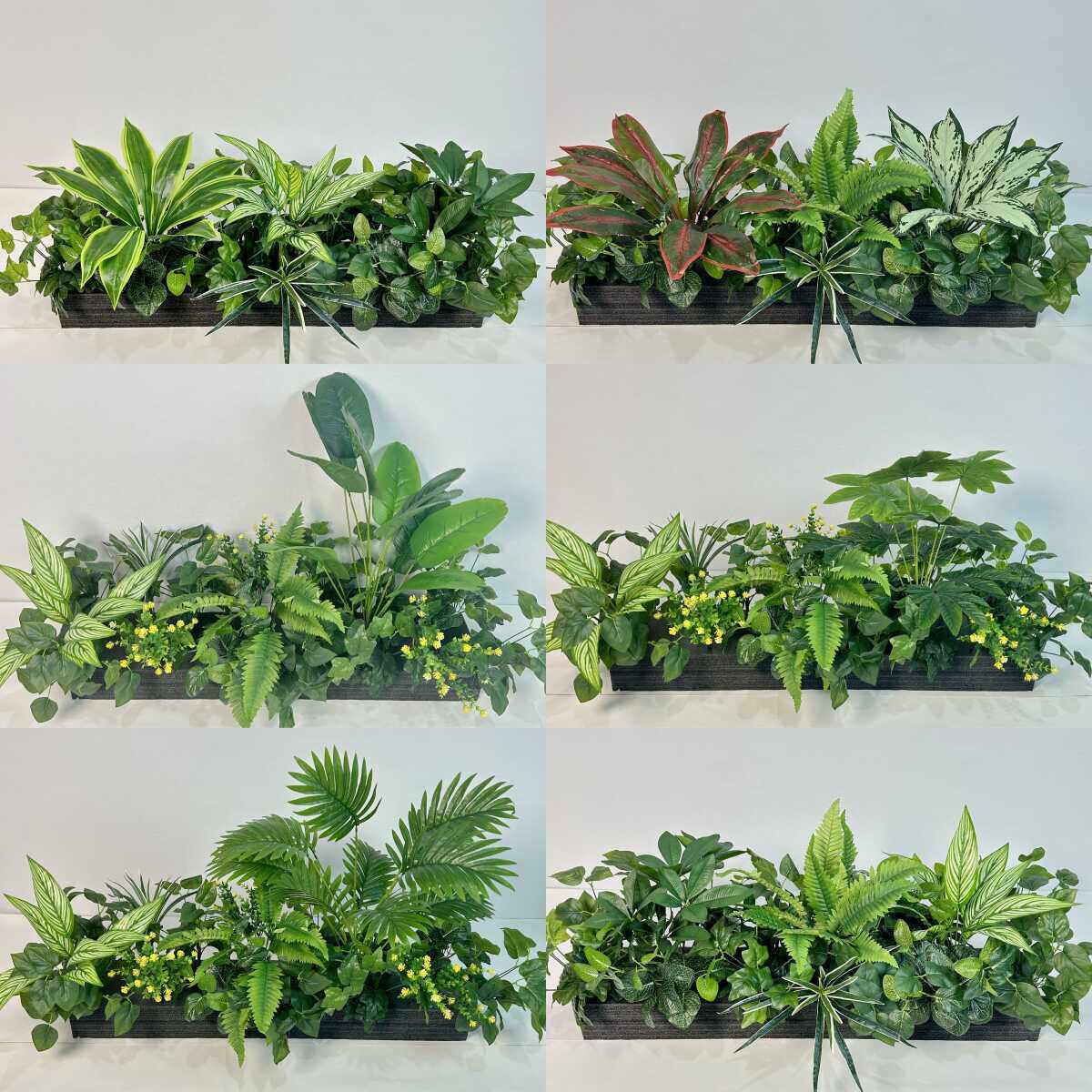 彷真摆设植物组合隔断摆件假绿植室内橱窗客厅室外庭院造景装饰
