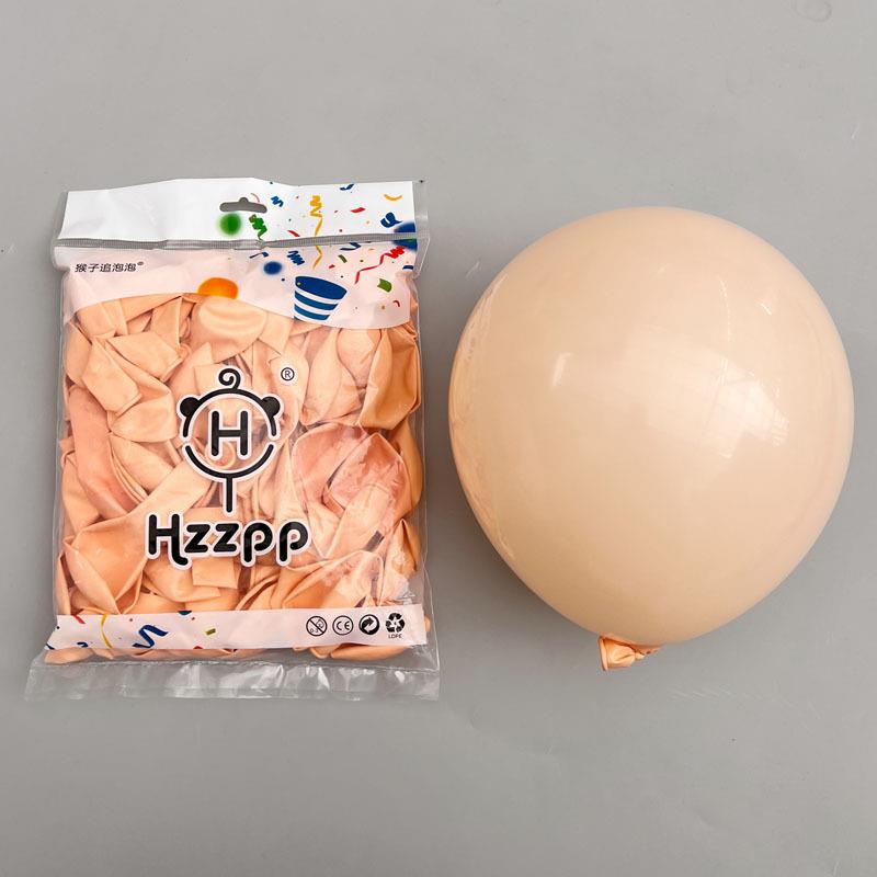 加厚马卡龙气球o婚房装饰网维红创意婚礼l布置定og二码佐致(收气