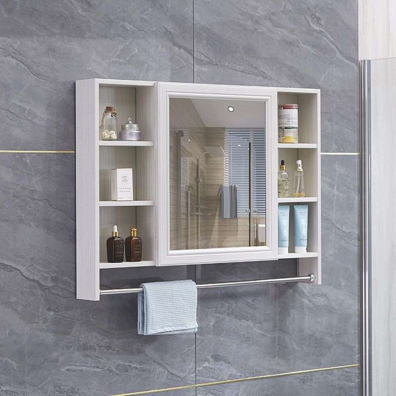 镜柜单独挂墙式卫生间镜子带置物架北欧洗手间镜箱厕所收纳柜逸珥