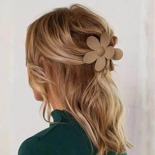 Large Flower Claw Clips For Women Thick Hair Girls Dasiy Str