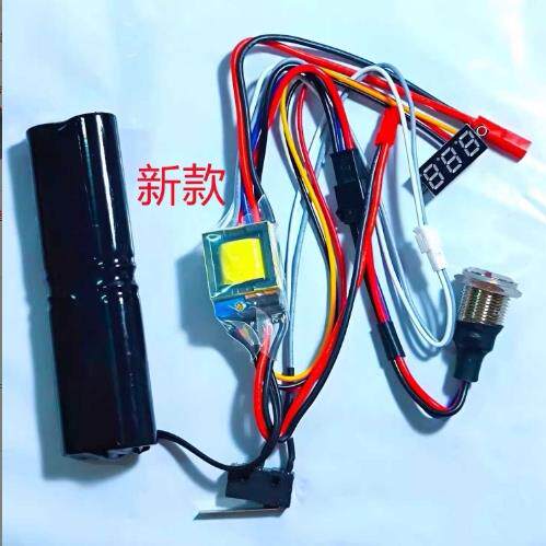 12伏4电容DIY高压电磁阀控制器防烧大功率瞬动阀电磁炮开 关T型H