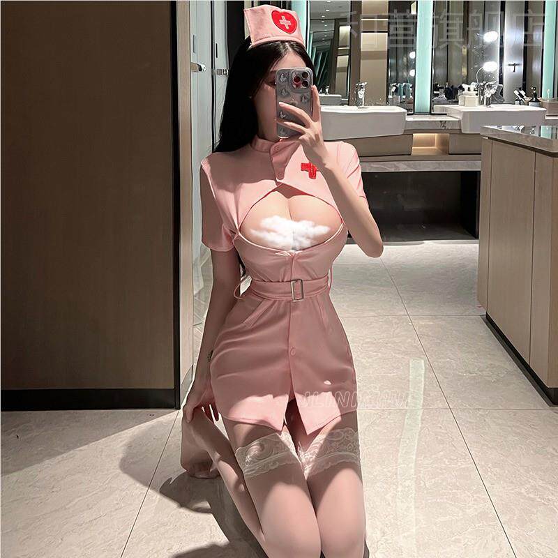 护士cosplay高级感内衣护士服短裙大尺码夜店女主播服装纯欲风套