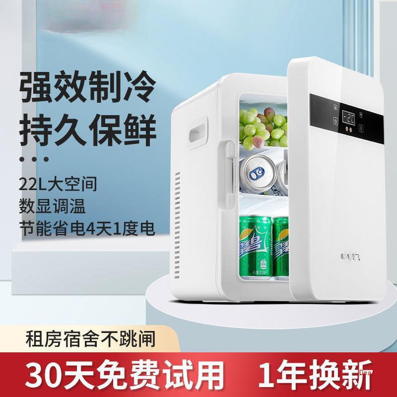 迷你小冰箱一人小型宿舍家用小冰柜2024新款车载冰箱
