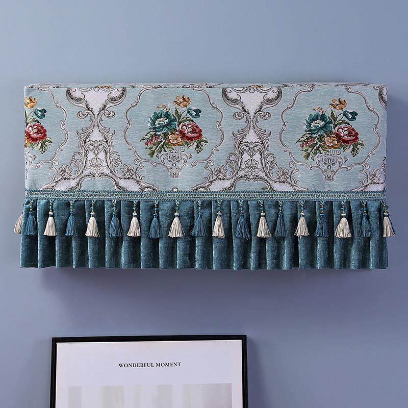 欧式空调罩装饰美化卧室挂机罩挂式套盖巾柜机空调罩套通用防尘罩