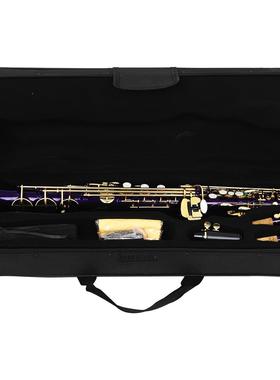 萨SADEGY0157紫直管克斯降B调高音萨克斯儿童L成人初学者演奏色萨