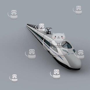 火车 fbx 高铁 列车 3Dmax maya模型obj C4D 动车 犀牛建模rhino
