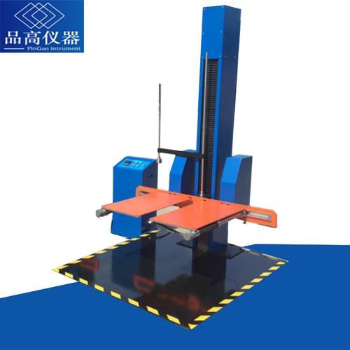 双翼跌落试验机包装箱双臂跌落试验机纸箱自由落下测试台面角棱
