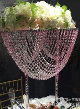 亚克水晶婚庆装饰LMX17089烛台花力架摆庆蛋糕架子/家居件/婚场地