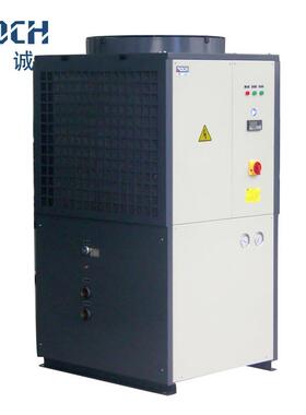 工业油冷机小型冰水机5匹风冷式冷水机10P密封循环制冷却液压油箱