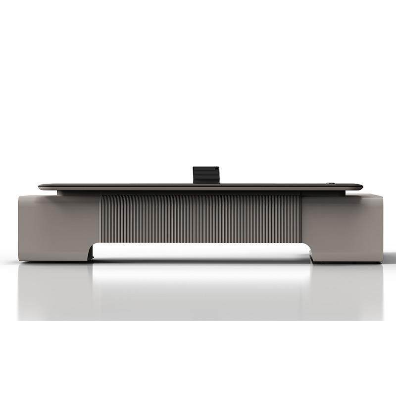 轻奢高级感总裁办公桌老板桌椅组合班台电脑桌大型办公桌大班桌