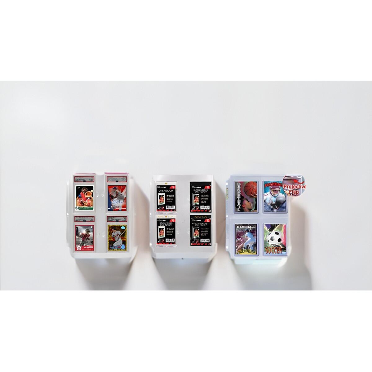 ultra pro 卡砖页 卡夹页 PSA评级卡 BGS CCG 卡页 配合3孔卡册用