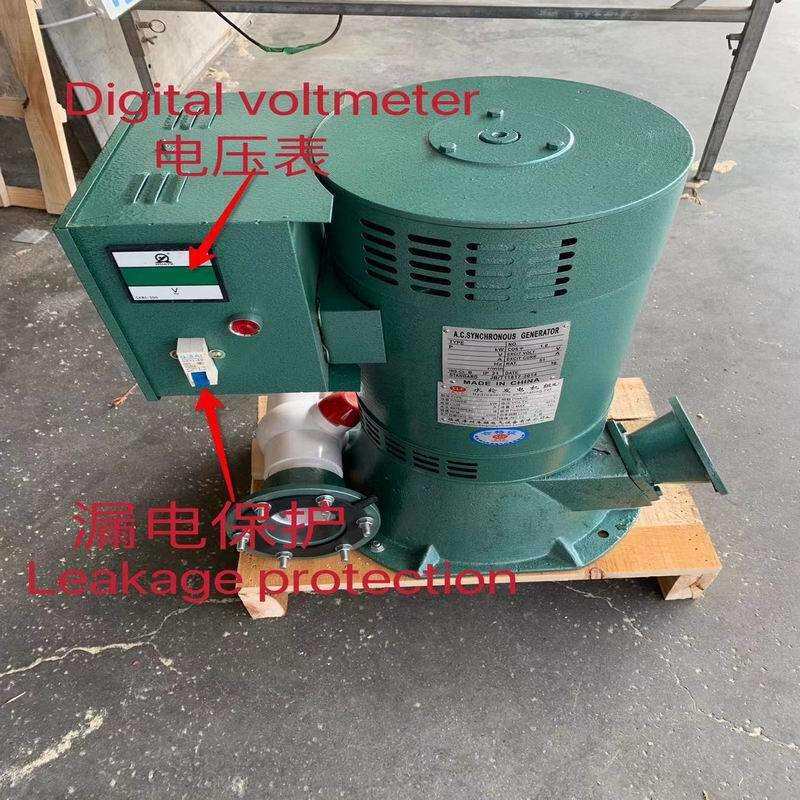 厂家出口型5kw斜击式单相110v120v60HZ水力发电机定货定货