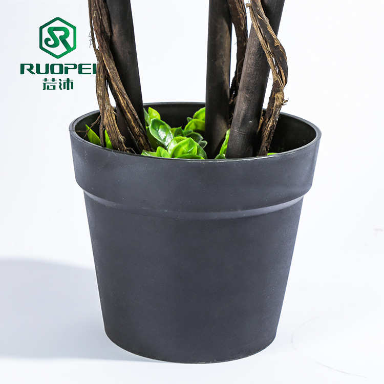 定制仿真盆栽办公室绿植假树假花卉人造植物米兰绿植批发工厂