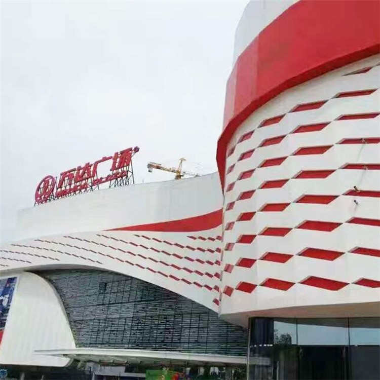 源头厂家供应氟碳铝单板幕墙铝单板户外镂空雕花穿孔铝单板可定