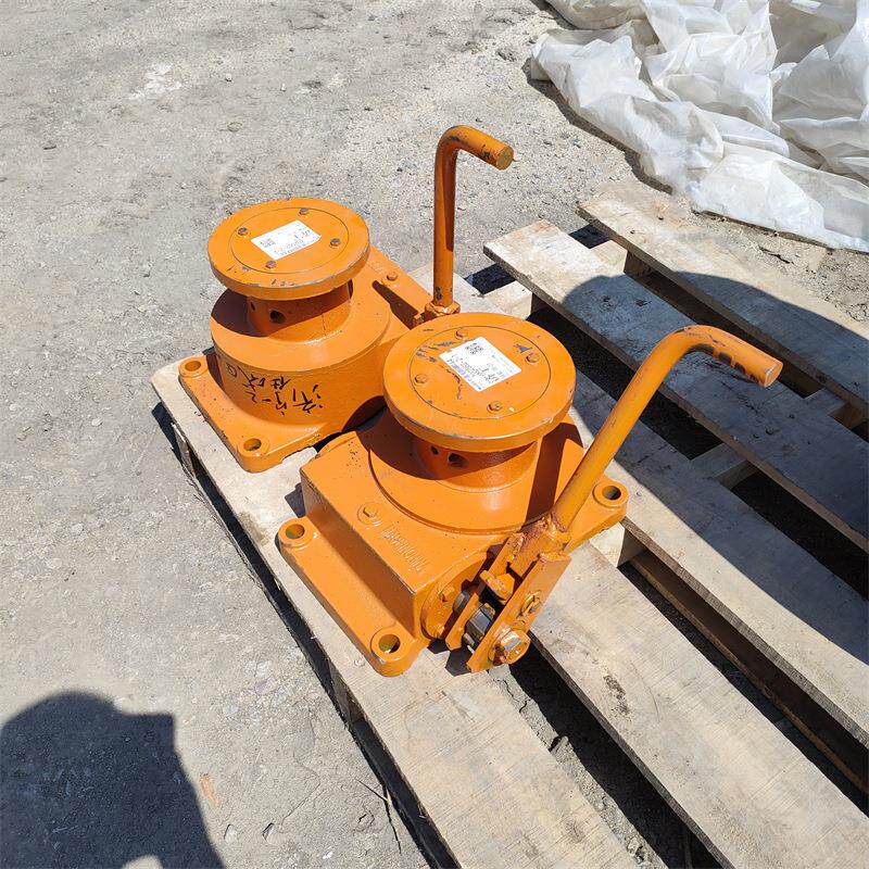 煤炭输送皮带蜗轮张装置SJ10机0手动涡轮涨紧器120型蜗轮紧卷SPJ1