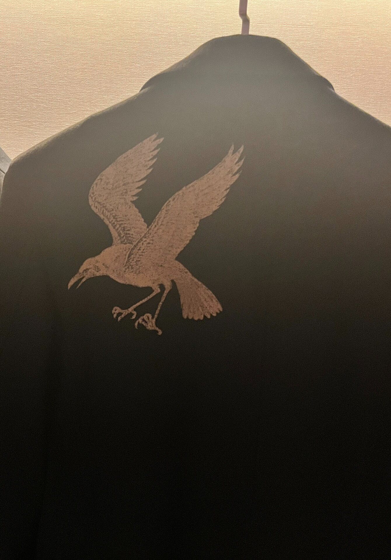 Yohji Yamamoto 11AW Back Crow Print