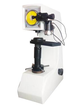 跨境布洛维硬度计HBRV电动触摸屏砝码加载电加荷金属硬度计