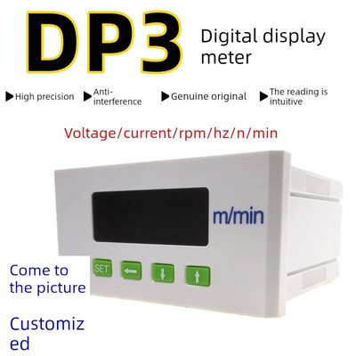 Dp3 Xuner Sher单相交直流电流表电压表Ac5A频率表转速表10V