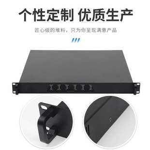 源头工厂1U服务器工控功放itx机箱机柜佛山设备钣金外壳钣金件