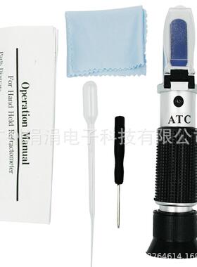 持糖量折射仪RHB-20ATRF012BXC折光手式糖度计仪果甜度计豆水浆浓