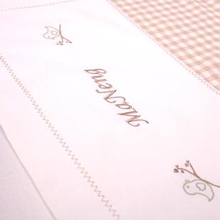 麻能苎麻夏季儿童凉席枕头套粗布酒店色织家用老粗布枕巾透气