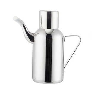 工厂304不锈钢油壸储油罐厨房家用大容量油壶酱油瓶醋瓶油瓶套装